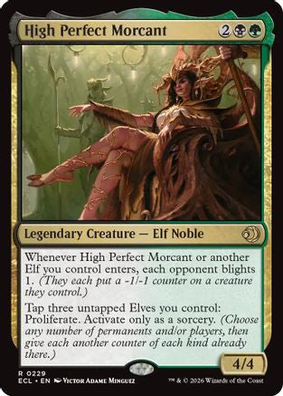 High Perfect Morcant (229) [Lorwyn Eclipsed] foil - Deck Out Gaming