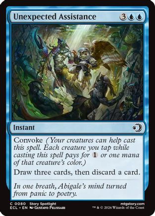 Unexpected Assistance (80) [Lorwyn Eclipsed] foil - Deck Out Gaming