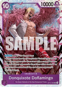 Donquixote Doflamingo - OP14-069 (OP14-069) [The Azure Sea's Seven] Foil - Deck Out Gaming