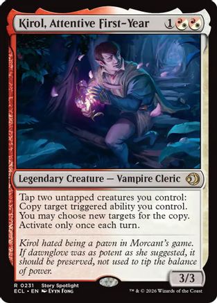 Kirol, Attentive First-Year (231) [Lorwyn Eclipsed] foil - Deck Out Gaming