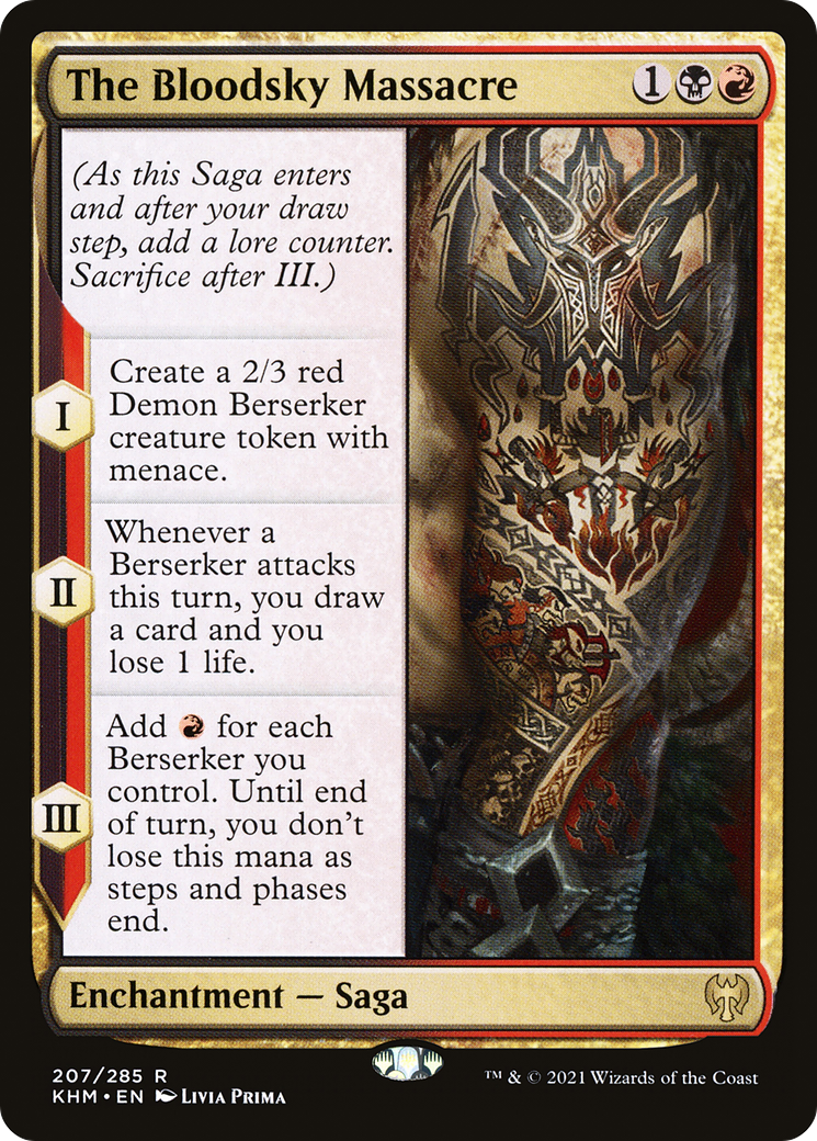 The Bloodsky Massacre (207) [Kaldheim] foil - Deck Out Gaming