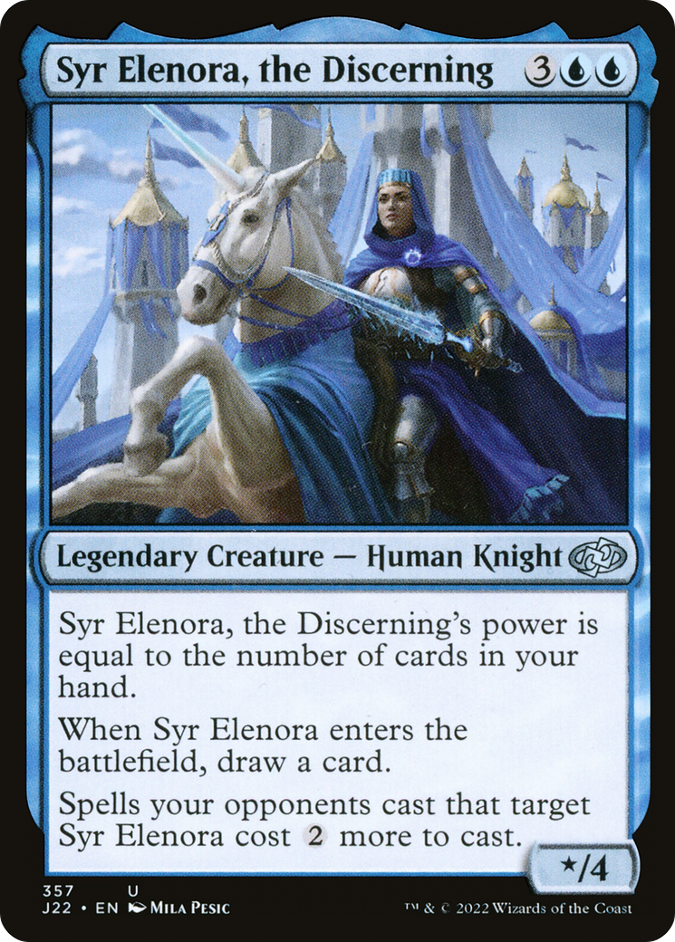 Syr Elenora, the Discerning (357) [Jumpstart 2022] - Deck Out Gaming