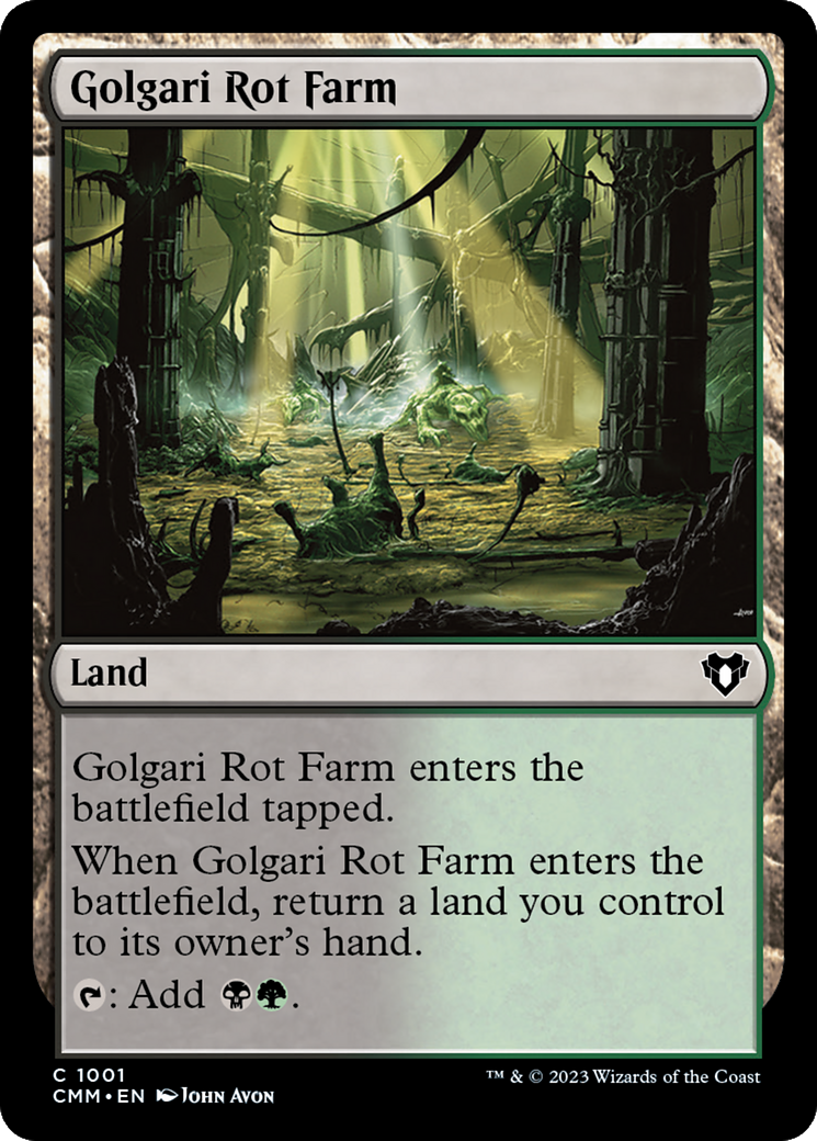 Golgari Rot Farm (1001) [Commander Masters] - Deck Out Gaming