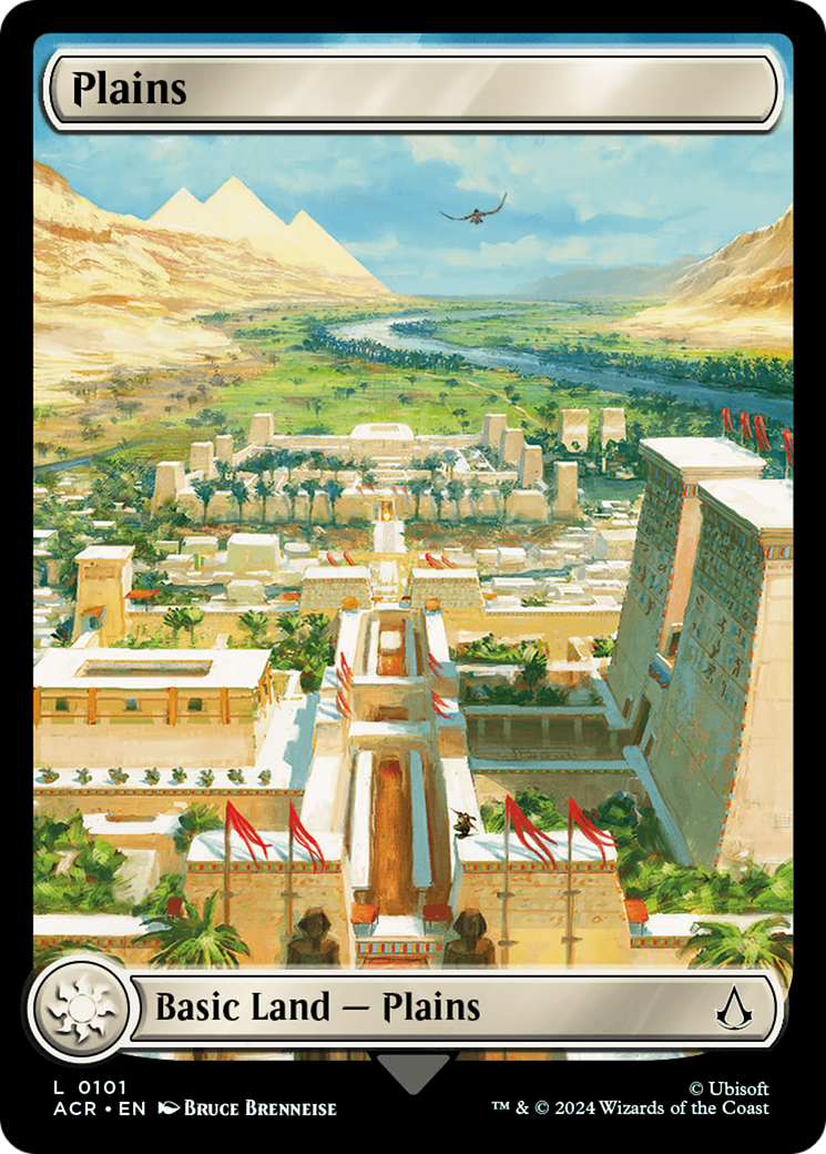 Plains (0101) (101) [Assassin's Creed] foil - Deck Out Gaming