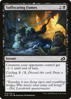 Suffocating Fumes (100) [Ikoria: Lair of Behemoths] foil - Deck Out Gaming