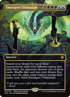 Emergent Ultimatum (Borderless) (105) [Special Guests] - Deck Out Gaming