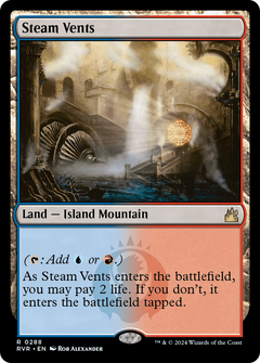 Steam Vents (288) [Ravnica Remastered] foil - Deck Out Gaming
