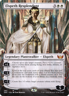 Elspeth Resplendent (Borderless) (282) [Streets of New Capenna] foil - Deck Out Gaming