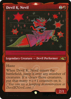Devil K. Nevil (Showcase) (Galaxy Foil) (500) [Unfinity] foil - Deck Out Gaming