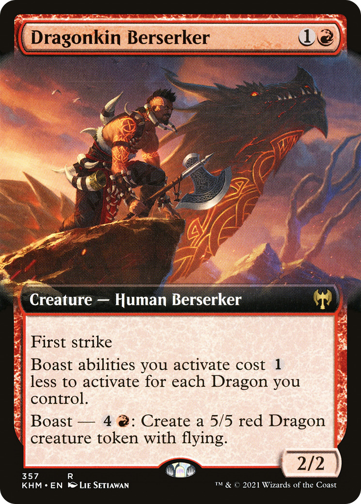 Dragonkin Berserker (357) [Kaldheim] - Deck Out Gaming