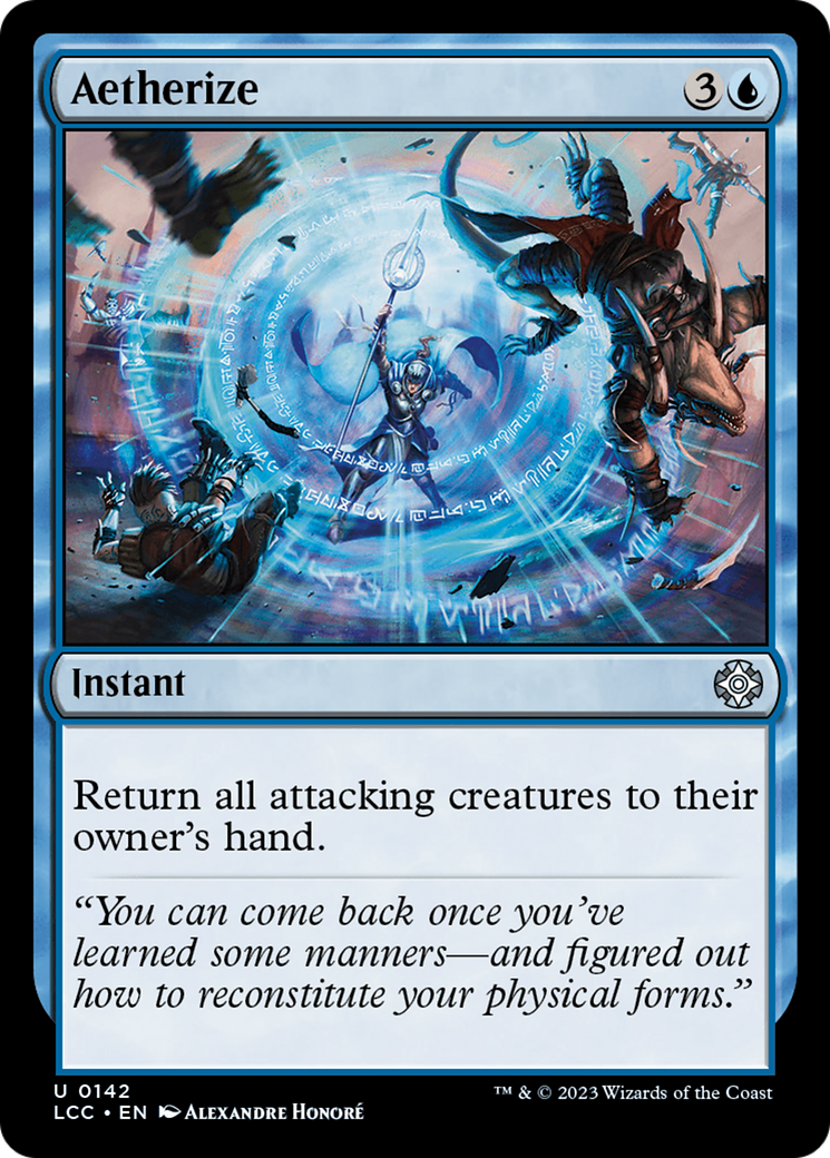 Aetherize (142) [The Lost Caverns of Ixalan Commander] - Deck Out Gaming