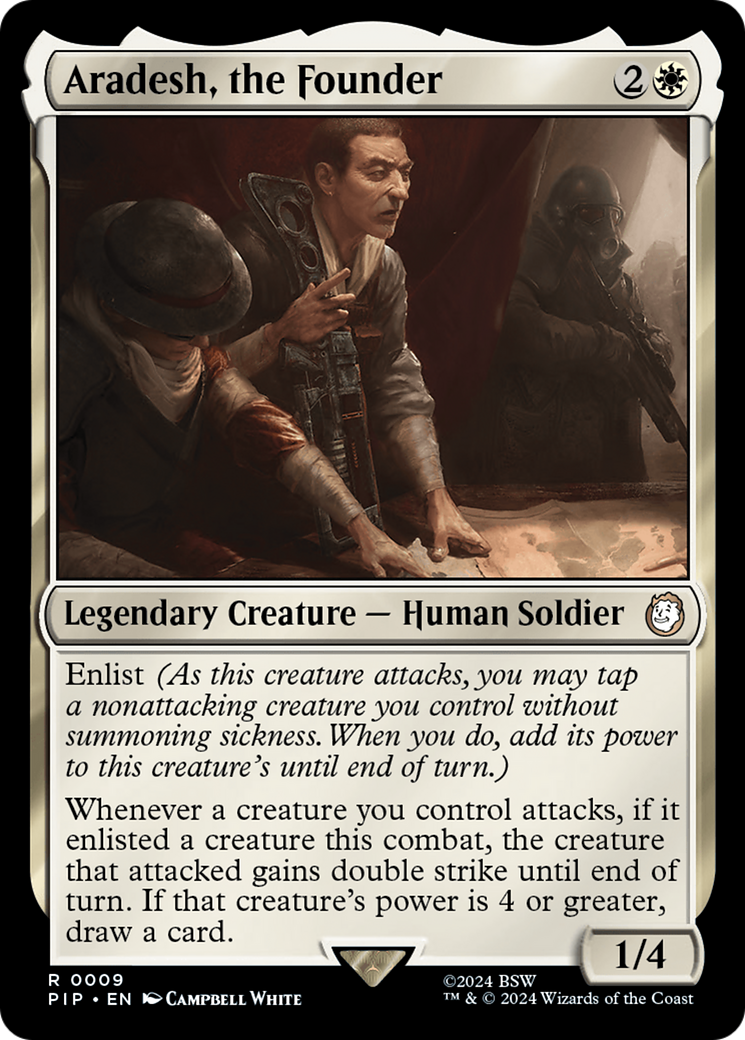 Aradesh, the Founder (9) [Fallout] foil - Deck Out Gaming