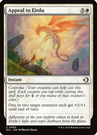 Appeal to Eirdu (5) [Lorwyn Eclipsed] - Deck Out Gaming