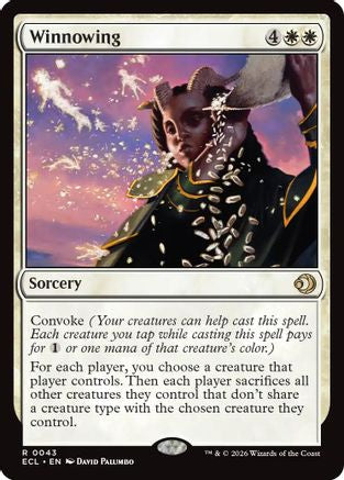 Winnowing (43) [Lorwyn Eclipsed] foil - Deck Out Gaming