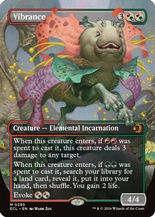 Vibrance (Borderless) (295) [Lorwyn Eclipsed] - Deck Out Gaming