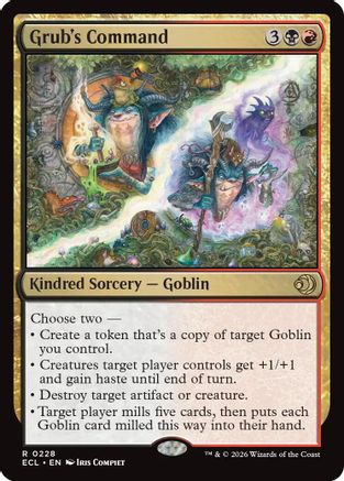 Grub's Command (228) [Lorwyn Eclipsed] - Deck Out Gaming