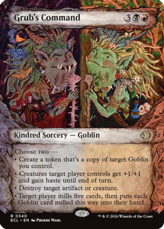 Grub's Command (Showcase) (340) [Lorwyn Eclipsed] foil - Deck Out Gaming