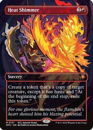 Heat Shimmer (Borderless) (137) [Special Guests] foil - Deck Out Gaming