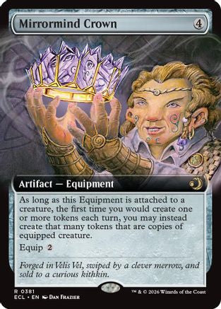 Mirrormind Crown (Extended Art) (381) [Lorwyn Eclipsed] foil - Deck Out Gaming