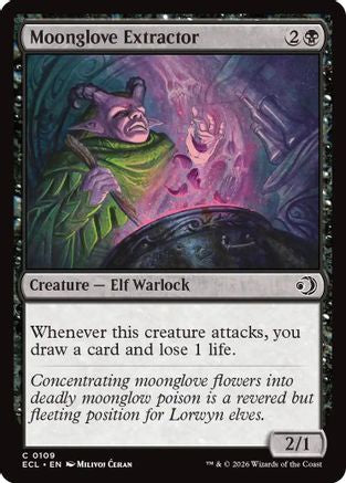 Moonglove Extractor (109) [Lorwyn Eclipsed] foil - Deck Out Gaming