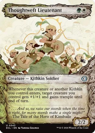 Thoughtweft Lieutenant (Showcase) (343) [Lorwyn Eclipsed] foil - Deck Out Gaming