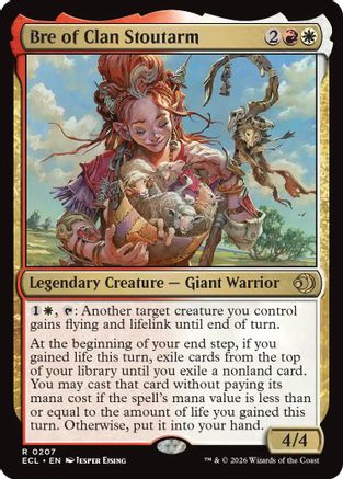 Bre of Clan Stoutarm (207) [Lorwyn Eclipsed] foil - Deck Out Gaming