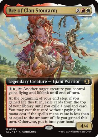 Bre of Clan Stoutarm (Extended Art) (369) [Lorwyn Eclipsed] foil - Deck Out Gaming