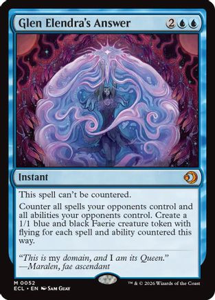 Glen Elendra's Answer (52) [Lorwyn Eclipsed] foil - Deck Out Gaming