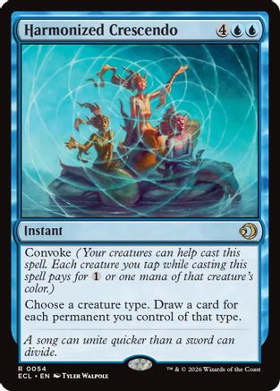 Harmonized Crescendo (54) [Lorwyn Eclipsed] - Deck Out Gaming
