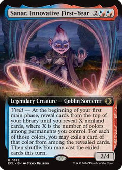 Sanar, Innovative First-Year (Extended Art) (378) [Lorwyn Eclipsed] - Deck Out Gaming