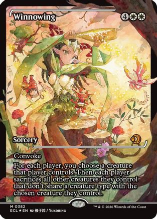 Winnowing (Showcase) (382) [Lorwyn Eclipsed] foil - Deck Out Gaming