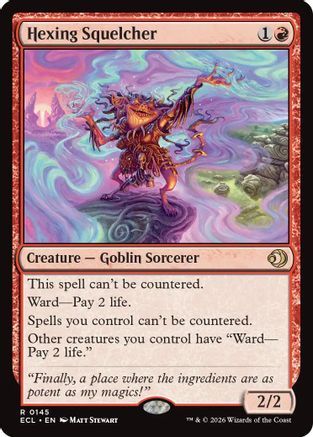 Hexing Squelcher (145) [Lorwyn Eclipsed] foil - Deck Out Gaming