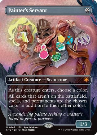 Painter's Servant (Borderless) (147) [Special Guests] foil - Deck Out Gaming