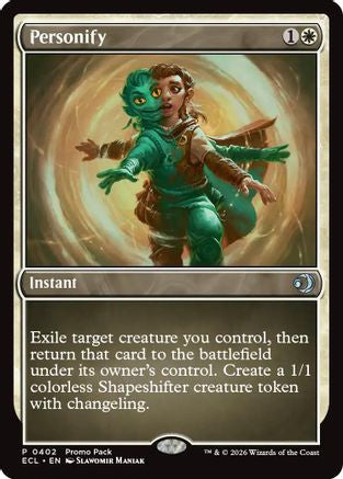 Personify (402) [Promo Pack: Lorwyn Eclipsed] foil - Deck Out Gaming