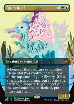 Risen Reef (Borderless) (143) [Special Guests] - Deck Out Gaming
