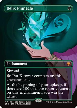 Helix Pinnacle (Borderless) (139) [Special Guests] foil - Deck Out Gaming