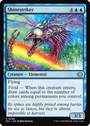 Shinestriker (68) [Lorwyn Eclipsed] foil - Deck Out Gaming