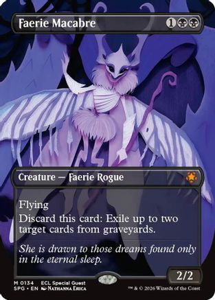 Faerie Macabre (Borderless) (134) [Special Guests] - Deck Out Gaming