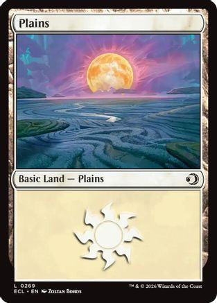 Plains (0269) (269) [Lorwyn Eclipsed] foil - Deck Out Gaming