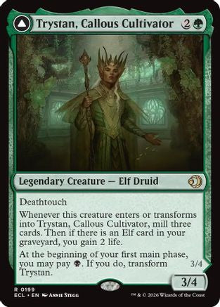 Trystan, Callous Cultivator (199) [Lorwyn Eclipsed] foil - Deck Out Gaming