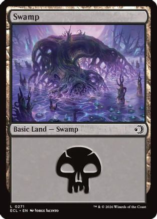 Swamp (0271) (271) [Lorwyn Eclipsed] foil - Deck Out Gaming