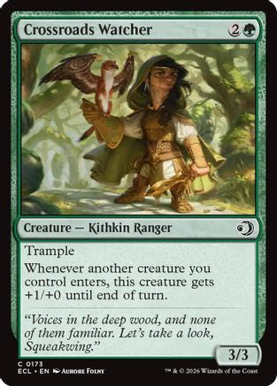 Crossroads Watcher (173) [Lorwyn Eclipsed] foil - Deck Out Gaming