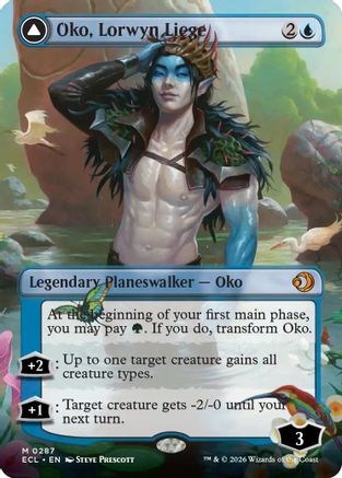 Oko, Lorwyn Liege (Borderless) (287) [Lorwyn Eclipsed] - Deck Out Gaming