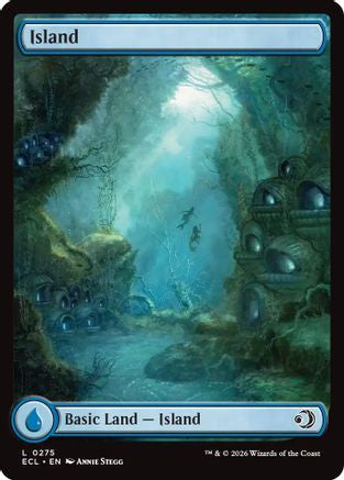 Island (0275) (275) [Lorwyn Eclipsed] foil - Deck Out Gaming