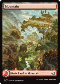 Mountain (0277) (277) [Lorwyn Eclipsed] foil - Deck Out Gaming