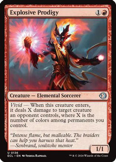 Explosive Prodigy (136) [Lorwyn Eclipsed] foil - Deck Out Gaming