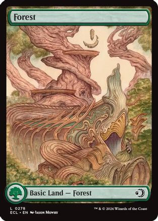 Forest (0278) (278) [Lorwyn Eclipsed] foil - Deck Out Gaming
