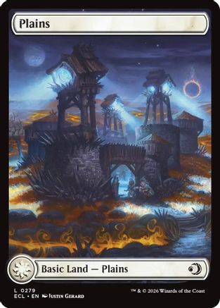 Plains (0279) (279) [Lorwyn Eclipsed] foil - Deck Out Gaming