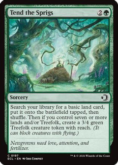 Tend the Sprigs (197) [Lorwyn Eclipsed] foil - Deck Out Gaming