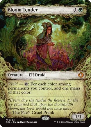 Bloom Tender (0324) (Showcase) (324) [Lorwyn Eclipsed] - Deck Out Gaming